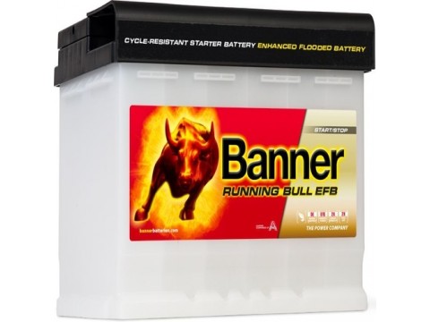 Banner 027 12v 60Ah 560CCA Stop Start EFB Battery 56000 027EFB 