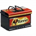 Banner 075 12v 62Ah 540CCA Car Battery P6205 075