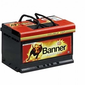 Banner 075 12v 62Ah 540CCA Car Battery P6205 075