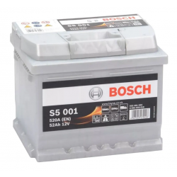 BOSCH 552401052 S5001 612020 063 52Ah 520 CCA Car Battery