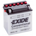 Exide EB10L-B 12v 11Ah Wet Motorcycle Battery