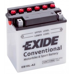 Exide EB10L-B 12v 11Ah Wet Motorcycle Battery