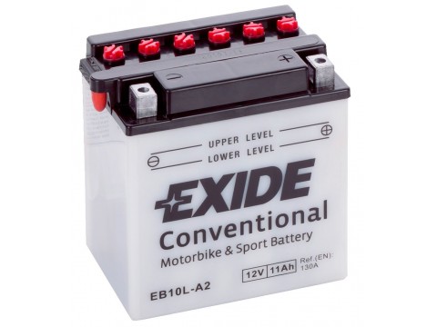 Exide EB10L-B 12v 11Ah Wet Motorcycle Battery