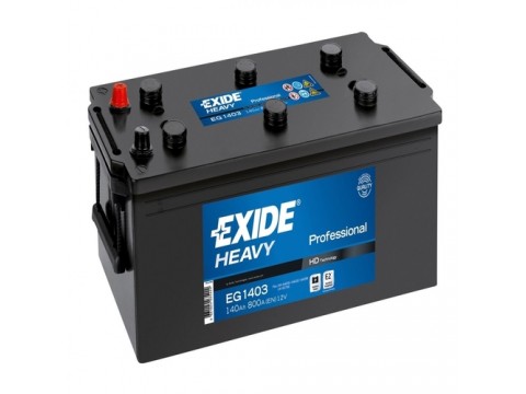 Exide EG1403 12v 140Ah 800CCA Commercial 627 Battery NB QUANTITY DISCOUNTS APPLY