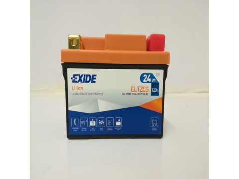 Exide ELTZ5S 12V 24Wh Lithium Motorcycle Battery Exide ELTZ5S 12V 24Wh Lithium Motorcycle Battery