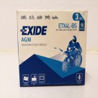 Exide ETX4L-BS 12v 3Ah AGM Motorcycle Battery (YTX4LBS) (ETX4LBS) Exide ETX4L-BS 12v 3Ah AGM Motorcycle Battery (YTX4LBS) (ETX4LBS)