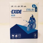 Exide ETX5L-BS 12v 4Ah AGM Motorcycle Battery (YTX5LBS) (ETX5LBS) Exide ETX5L-BS 12v 4Ah AGM Motorcycle Battery (YTX5LBS) (ETX5LBS)