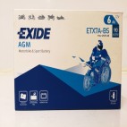 Exide ETX7A-BS 12v 6Ah AGM Motorcycle Battery (YTX7ABS) (ETX7A-BS) Exide ETX7A-BS 12v 6Ah AGM Motorcycle Battery (YTX7ABS) (ETX7A-BS)
