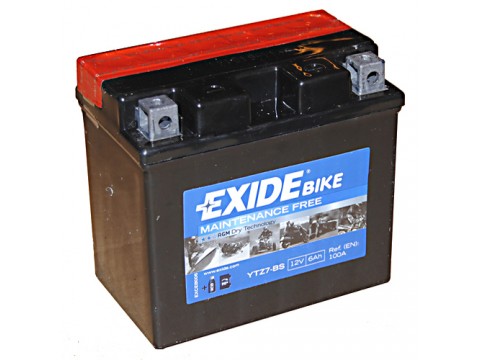 Exide ETZ7S-BS 12v 6Ah AGM Motorcycle Battery (YTZ7SBS) Exide ETZ7S-BS 12v 6Ah AGM Motorcycle Battery (YTZ7SBS)