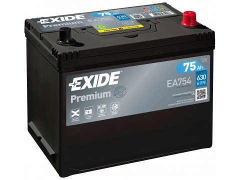 Exide EA754 Premium 068 Car Battery 030 Exide EA754 Premium 068 Car Battery 030