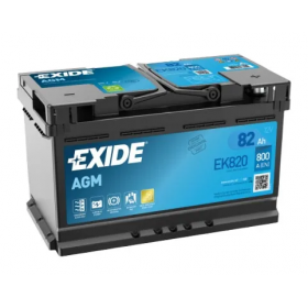 Exide EK820 Stop/Start 115agm EK800