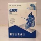 Exide Gel 12-19 12v 19Ah Motorcycle Gel Battery (YT19BL-BS) (12-19) Exide Gel 12-19 12v 19Ah Motorcycle Gel Battery (YT19BL-BS) (12-19)