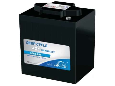 LEOCH LDC6-245 AGM 245AH 6V BATTERY LEOCH LDC6-245 AGM 245AH 6V BATTERY