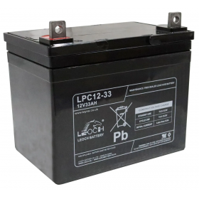 Leoch LPC12-33 Mobility Battery 12V 33AH 34-12 AGM34EV Leoch LPC12-33 Mobility Battery 12V 33AH 34-12 AGM34EV