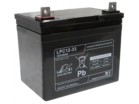 Leoch LPC12-33 Mobility Battery 12V 33AH 34-12 AGM34EV Leoch LPC12-33 Mobility Battery 12V 33AH 34-12 AGM34EV