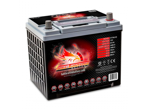 FULL THROTTLE FT750-35 64AH AGM 068520 BATTERY FULL THROTTLE FT750-35 64AH AGM 068520 BATTERY
