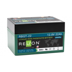Lithium 12v 22AH RBGT22 Golf Trolley Battery