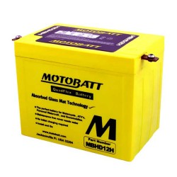 Motobatt MBHD12H 12V 33Ah Motorcycle Battery 