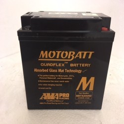 Motobatt MBTX20UHD 12V 22.5AH 335CCA Motorcycle Battery