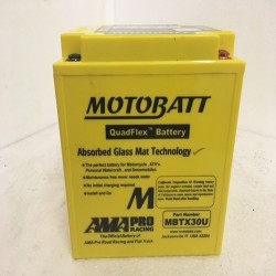   Motobatt MBTX30U 12V 32Ah Motorcycle Battery  