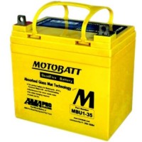 Motobatt MBU1-35 12V 35Ah Motorcycle Battery 