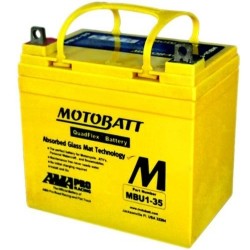 Motobatt MBU1-35 12V 35Ah Motorcycle Battery 