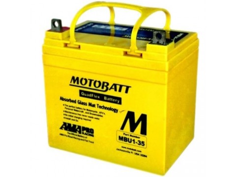 Motobatt MBU1-35 12V 35Ah Motorcycle Battery 