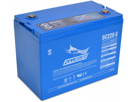 FULLRIVER DC220-6 6V 180AH DEEP CYCLE 068610 AGM BATTERY FULLRIVER DC220-6 6V 180AH DEEP CYCLE 068610 AGM BATTERY