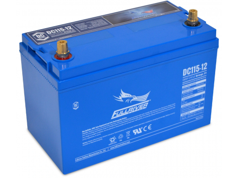 FULLRIVER DC115-12 12V 115AH DEEP CYCLE 068324 AGM BATTERY FULLRIVER DC115-12 12V 115AH DEEP CYCLE 068324 AGM BATTERY
