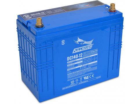 FULLRIVER DC140-12 12V 140AH DEEP CYCLE 068329 AGM BATTERY FULLRIVER DC140-12 12V 140AH DEEP CYCLE 068329 AGM BATTERY