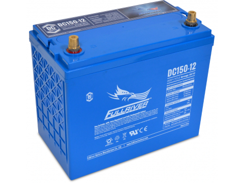FULLRIVER DC150-12 12V 150AH DEEP CYCLE 068331 AGM BATTERY FULLRIVER DC150-12 12V 150AH DEEP CYCLE 068331 AGM BATTERY