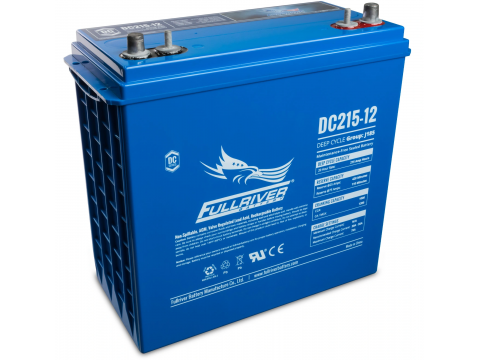 FULLRIVER DC215-12 12V 215AH DEEP CYCLE 068335 AGM BATTERY FULLRIVER DC215-12 12V 215AH DEEP CYCLE 068335 AGM BATTERY