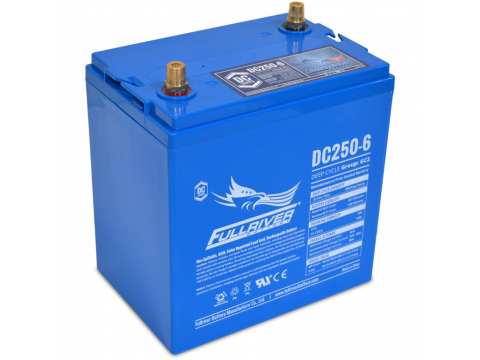 FULLRIVER DC250-6 6V 250AH DEEP CYCLE 068613 AGM BATTERY FULLRIVER DC250-6 6V 250AH DEEP CYCLE 068613 AGM BATTERY