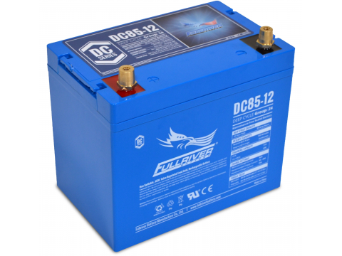 FULLRIVER DC85-12 12V 85AH DEEP CYCLE 068321 AGM BATTERY FULLRIVER DC85-12 12V 85AH DEEP CYCLE 068321 AGM BATTERY