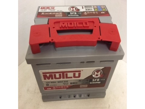 MUTLU 027 12V 60Ah 600 CCA Car Battery