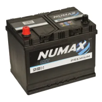 Numax 072T 70Ah 600CCA Car Battery