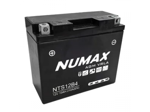 Numax YT12B4 12v 10Ah AGM Motorcycle Battery Numax YT12B4 12v 10Ah AGM Motorcycle Battery
