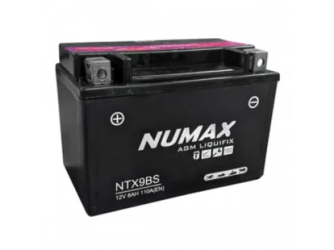Numax YTX9-BS 12v 8Ah Motorcycle Battery Numax YTX9-BS 12v 8Ah Motorcycle Battery