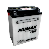 Numax YB12A-A 12v 12Ah Motorcycle Battery