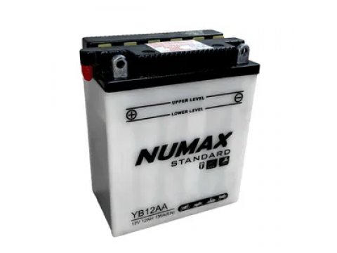 Numax YB12A-A 12v 12Ah Motorcycle Battery Numax YB12A-A 12v 12Ah Motorcycle Battery