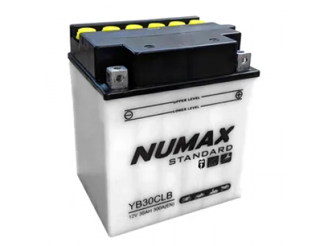 Numax YB30CLB 12v 30Ah Motorcycle/Jetski Battery Numax YB30CLB 12v 30Ah Motorcycle/Jetski Battery