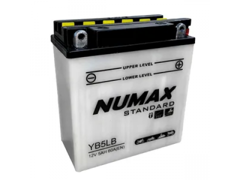 Numax YB5L-B 12v 5Ah Motorcycle Battery Numax YB5L-B 12v 5Ah Motorcycle Battery