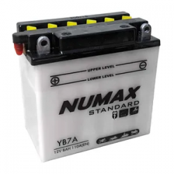Numax YB7-A 12v 8Ah Motorcycle Battery