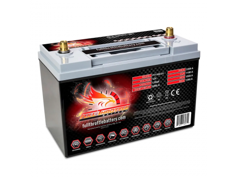 FULL THROTTLE FT1100-31 110AH AGM 068529 BATTERY