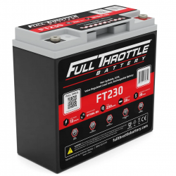 FULL THROTTLE FT230 20AH AGM 068506 BATTERY