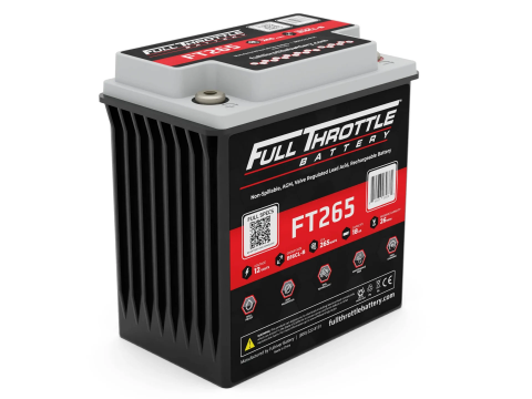 FULL THROTTLE FT265 18AH AGM 068505 BATTERY FULL THROTTLE FT265 18AH AGM 068505 BATTERY