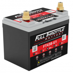 FULL THROTTLE FT438-U1 35AH AGM 068509 BATTERY
