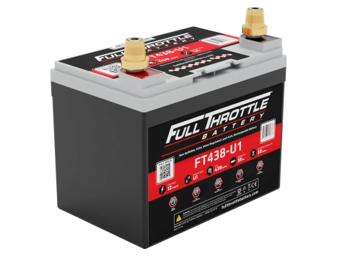 FULL THROTTLE FT438-U1 35AH AGM 068509 BATTERY FULL THROTTLE FT438-U1 35AH AGM 068509 BATTERY