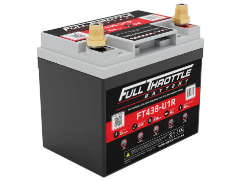 FULL THROTTLE FT438-U1R 35AH AGM 068510 BATTERY FULL THROTTLE FT438-U1R 35AH AGM 068510 BATTERY