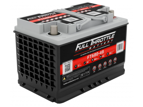 FULL THROTTLE FT680-48 60AH AGM 068517 BATTERY FULL THROTTLE FT680-48 60AH AGM 068517 BATTERY